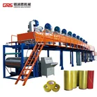 High Speed BOPP Tape Coating Machine / Adhesive Scotch Tape Coating Production Line