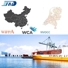 Logistics Companies Cargo Container Shipping from China to Netherlands
