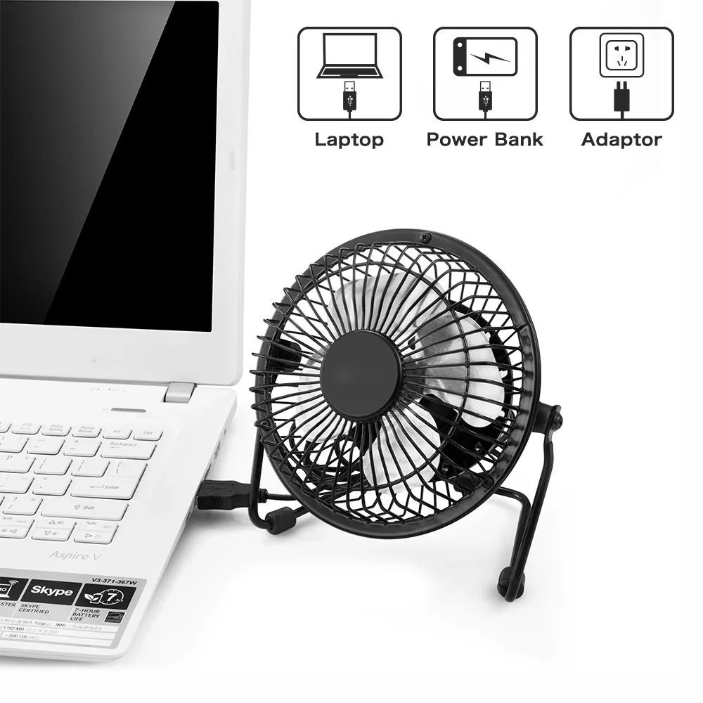Table Fan, USB, 5, Plastic - detail 14