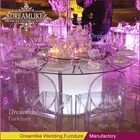 Acrylic Dining Tables Stainless Steel And Acrylic Base Led Dining Tables And Chairs For Party
