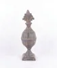 Metal decorative vintage handicraft ornament with square pedestal