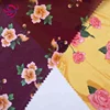 new products polyester interlock printed silk floral chiffon fabric for dress