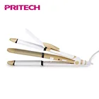 PRITECH 50/60HZ 45W 3 In 1 Hair Straightener And Curling Iron