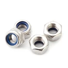 Nut Steel Nuts Insert Round Nut Stainless Steel Carbon Steel Zinc Plated Nylock Nut