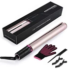 Ceramic coated straightening iron digital straight hair straightener professional hot tools best flat iron for curly