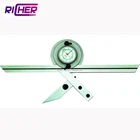 0-360 Degree Dial Universal Bevel Protractor 360 degree protractor