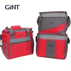 GINT 9L double side with 600D polyester oxford fabric luggage with front pocket Cooler bag with shoulder to carry