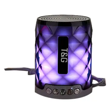 Portable Mini Stereo LED Light Bluetooth 5.0 Speaker For Phone PC - ANKUX Tech Co., Ltd
