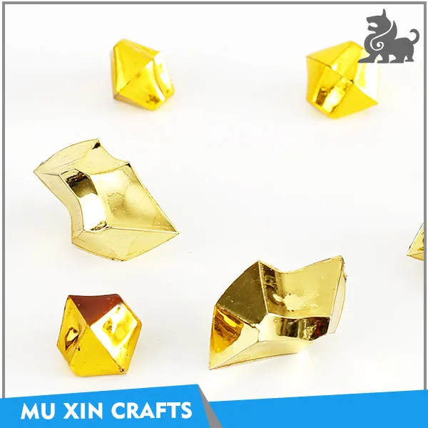プラスチックきらめくゴールドカラー宝石個ために準備してボードゲーム工場製仕入れ・メーカー・工場