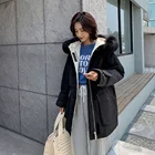 Top Selling lightweight down coat long real fur in stock