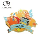 low price custom cartoon bulk hard enamel lapel pin