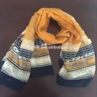 2019 polyester voile printed scarf lady pashmina