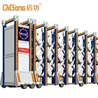 Aluminium electric automatic retractable gate auto gate remote control for factory and companyQG-L1707
