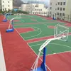exterior basketball courts/residential rubber flooring tiles mat