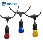 Outdoor chain christmas light led commercial string lights for outdoor use