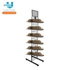Customized Hat Display Hooks Rack for Retail Store