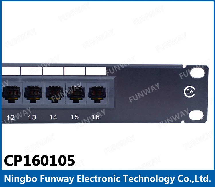 ネットワーク16ポートは、 cat5eパッチパネル仕入れ・メーカー・工場