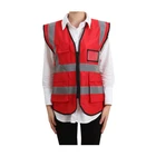 Reflective straps motorcycle safety vest