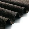 100% wool tweed cap fabric brown herringbone design made in China