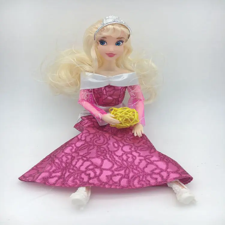 แฟชั่นยอดนิยม 30 เซนติเมตร Princess Aurora ตุ๊กตา Joint Moving Body ที่สวยงามของขวัญกล่องตุ๊กตาตุ๊กตาไวนิลของเล่นขายส่ง