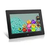 New design 10 inch media digital photo frame with picture video playback function