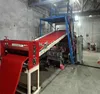 Three roller calender mat production line rubber product making machine