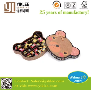 cute shaped gift,chocolate,candy packing cardboard paper box
