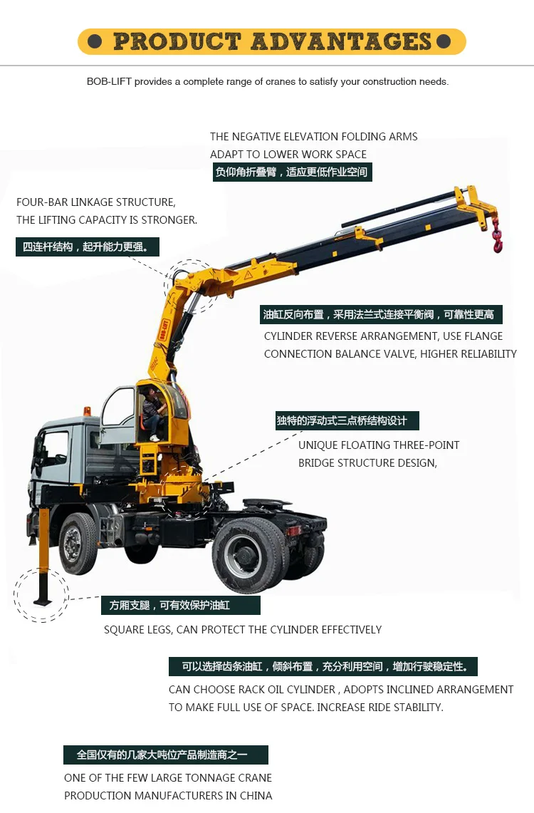 Knuckle Cranes Advantages