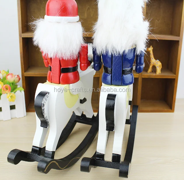 handmade wooden nutcracker christmas party nutcracker with new