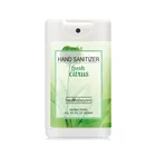 FDA high quality OEM credit card size alcohol based instant hand sanitizer spray antibacterial