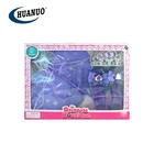 fashion beauty plastic high heel shoes make up set girls play game dress up toys