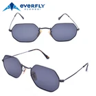 high quality Metal frame sun glasses fashion sunglasses glasses hexagon