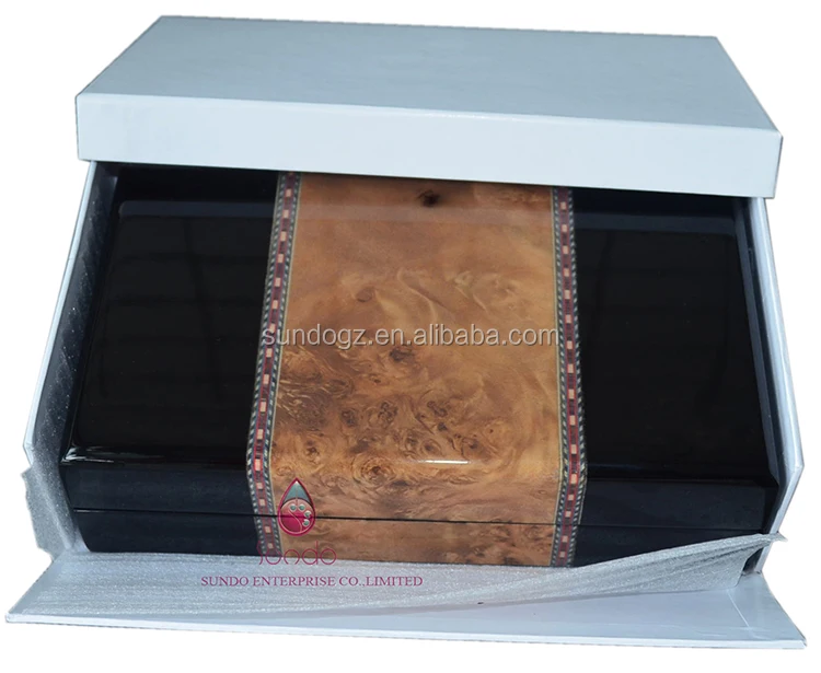 wooden pen gift packaging box material: real wood,pu leather