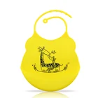 Quality Triangle Printed Boys And Girls Organic Bandana Baby Bibs
