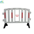 temporary traffic crowd control plastic car parking lot barrier