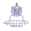Hotel Wall Mount Stainless steel Vacuum Suction Cup Soap Dish Bath Toilet Soap Dish Holder