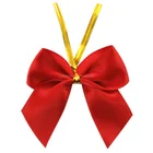 Wholesale fashion Christmas ribbon bow with wire twist tie