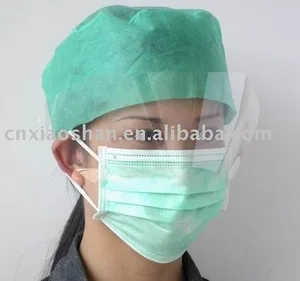 surgical mask with visor shield