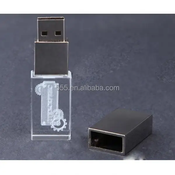 advertising gadget wedding give away gifts crystal pendrive