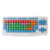 Hot Selling New Ergonomic Design Waterproof Colors Plug and Play Kids Keyboard Children Keyboard