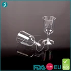 2016 new technology wholesale transparent plastic wine goblet for sale