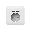 Hight Quality multi Schuko Europe Wall Socket with Dual USB