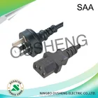 Australia AS/NZ 3112 Plug to IEC 60320 C13 Power Cord desktop