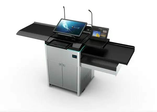 Commercial Teaching Podium Digital Teacher Lectern Supplier Rostrum
