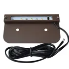 12V led Rail Stone Cap light 3 Linear LED Hardscape Lighting with 6" Low Voltage Led Deck Light
