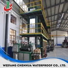 China building material small automatic waterproof bitumen sheet production line