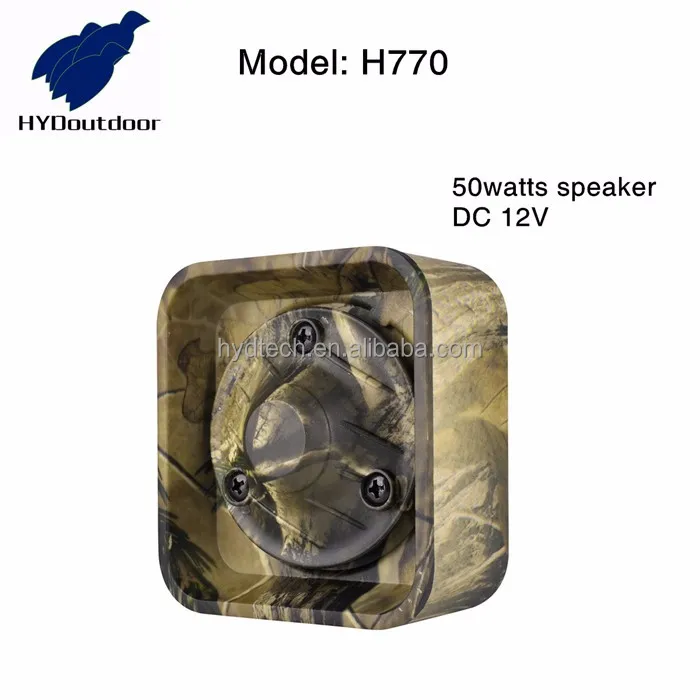 50 Вт камуфляж экстра динамик для Охота товары птиц утка от hydoutdoor H770