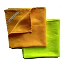 China 16'x16' cm microfiber cleaning cloth microfibre manufacturer towel Factory Customized Highly Water Adsorption
