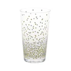 Elegant gold dot wine glasses stemless tumbler