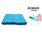 Boomwow patent new products 20 kg 100% biodegradable blue shiny paper slips tissue confetti bags perfect for confetti popper